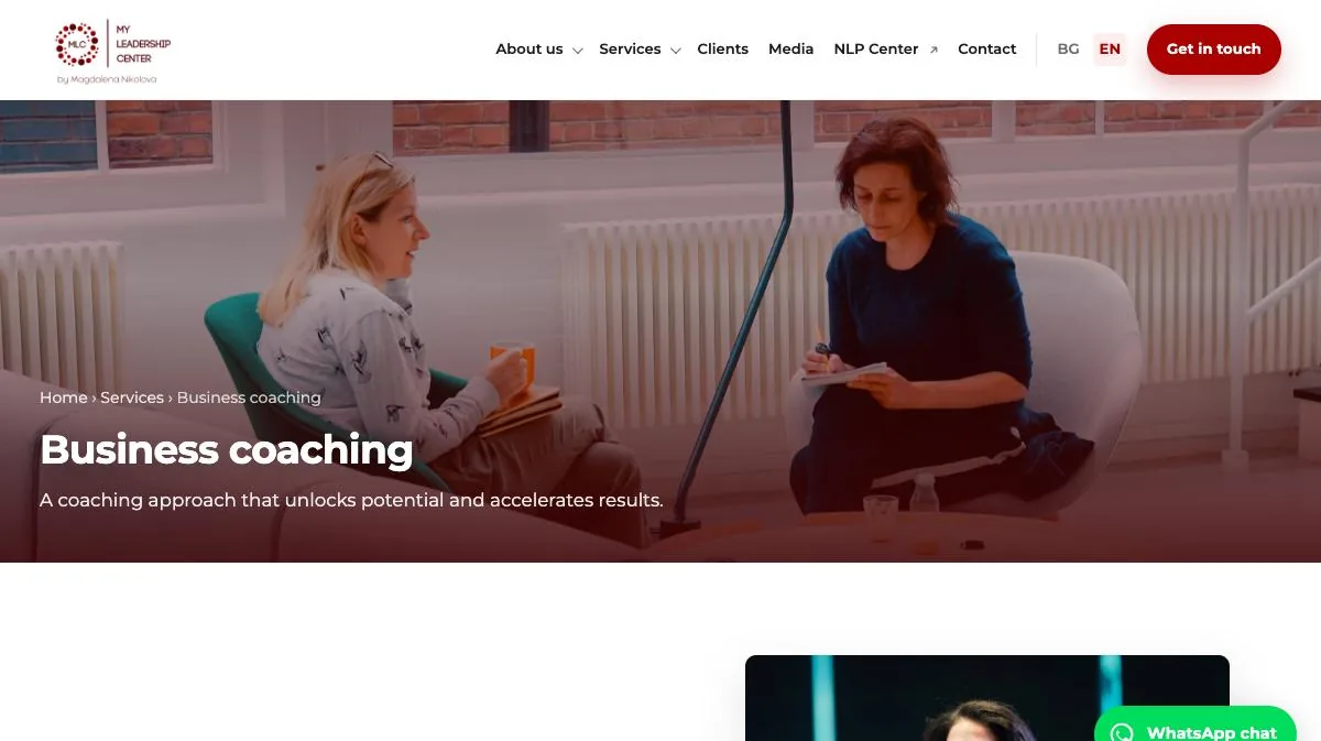 Business coaching, mlc.bg