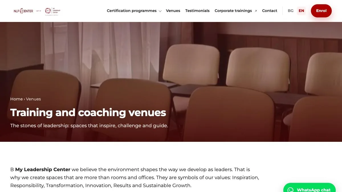 The venues, nlpcenter.org