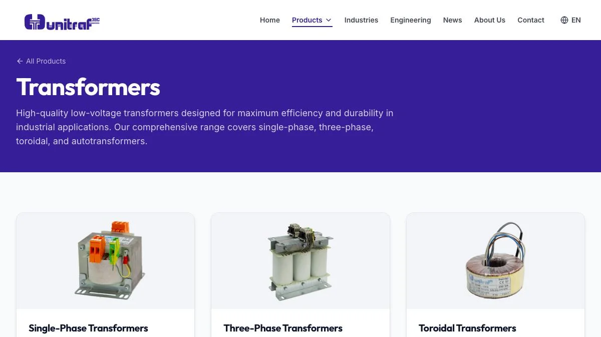 Transformers, unitraf.com